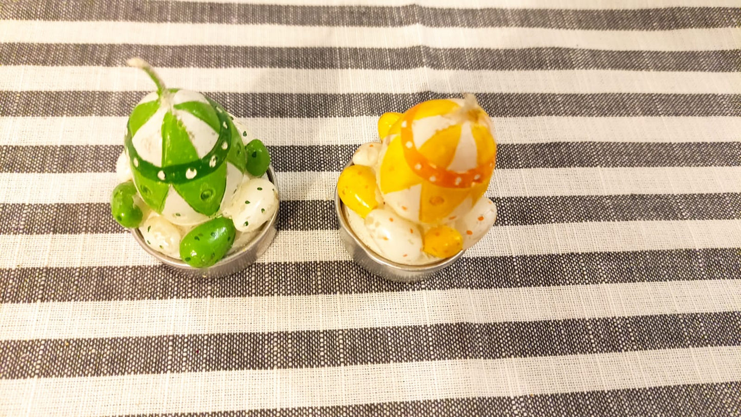 CANDELA SEGNAPOSTO UOVO PASQUA - 6PZ