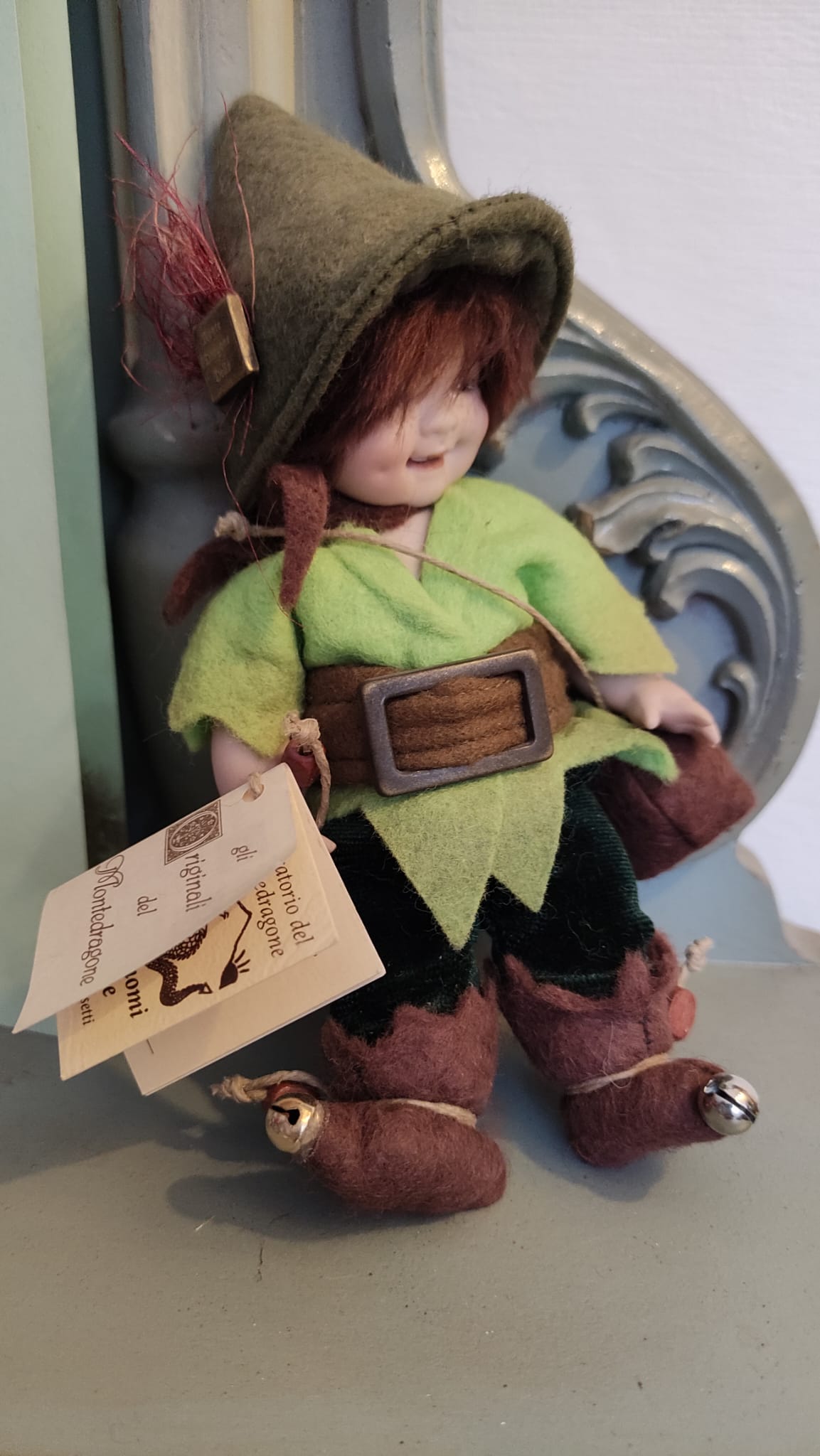 PETER PAN MONTEDRAGONE -PORCELLANA BISCUIT