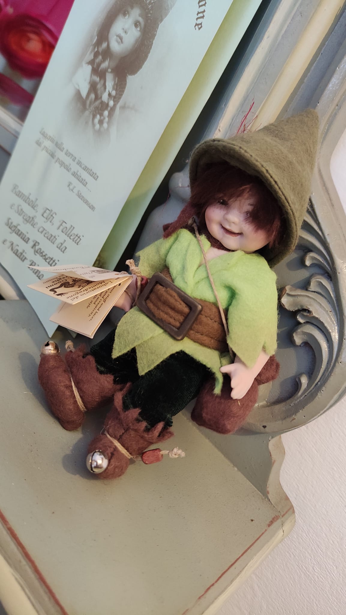 PETER PAN MONTEDRAGONE -PORCELLANA BISCUIT