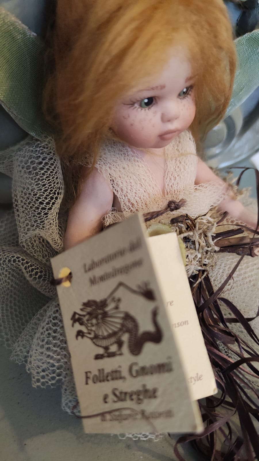 FATA FEBBRAIO MONTEDRAGONE - PORCELLANA BISCUIT