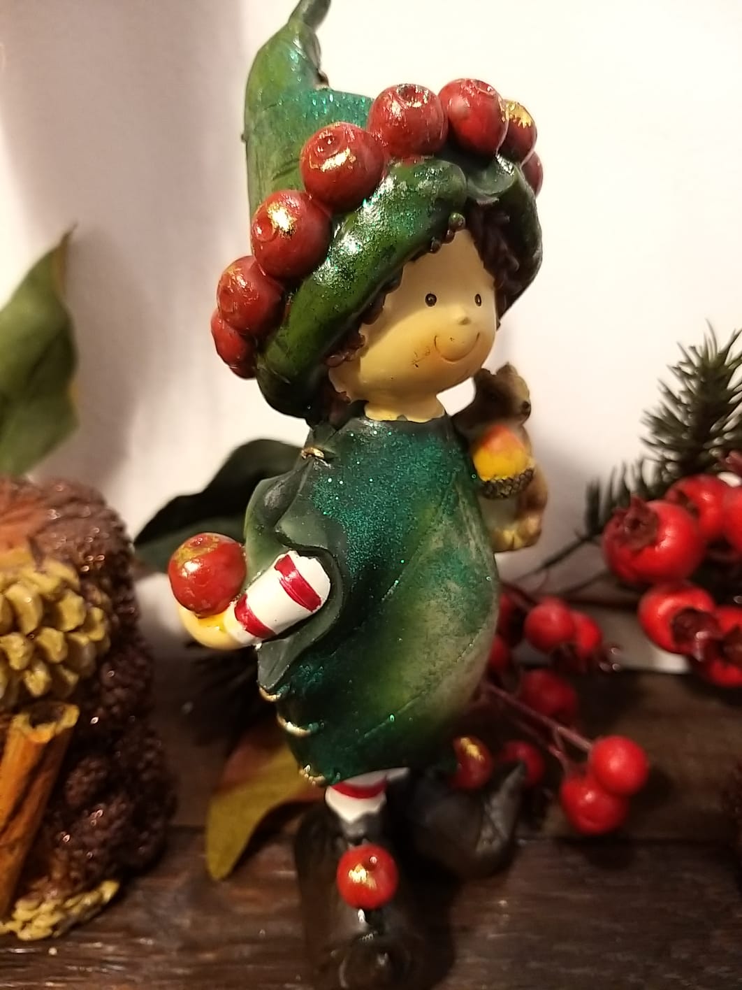 FOLLETTO BACCHE VERDE ROSSO
