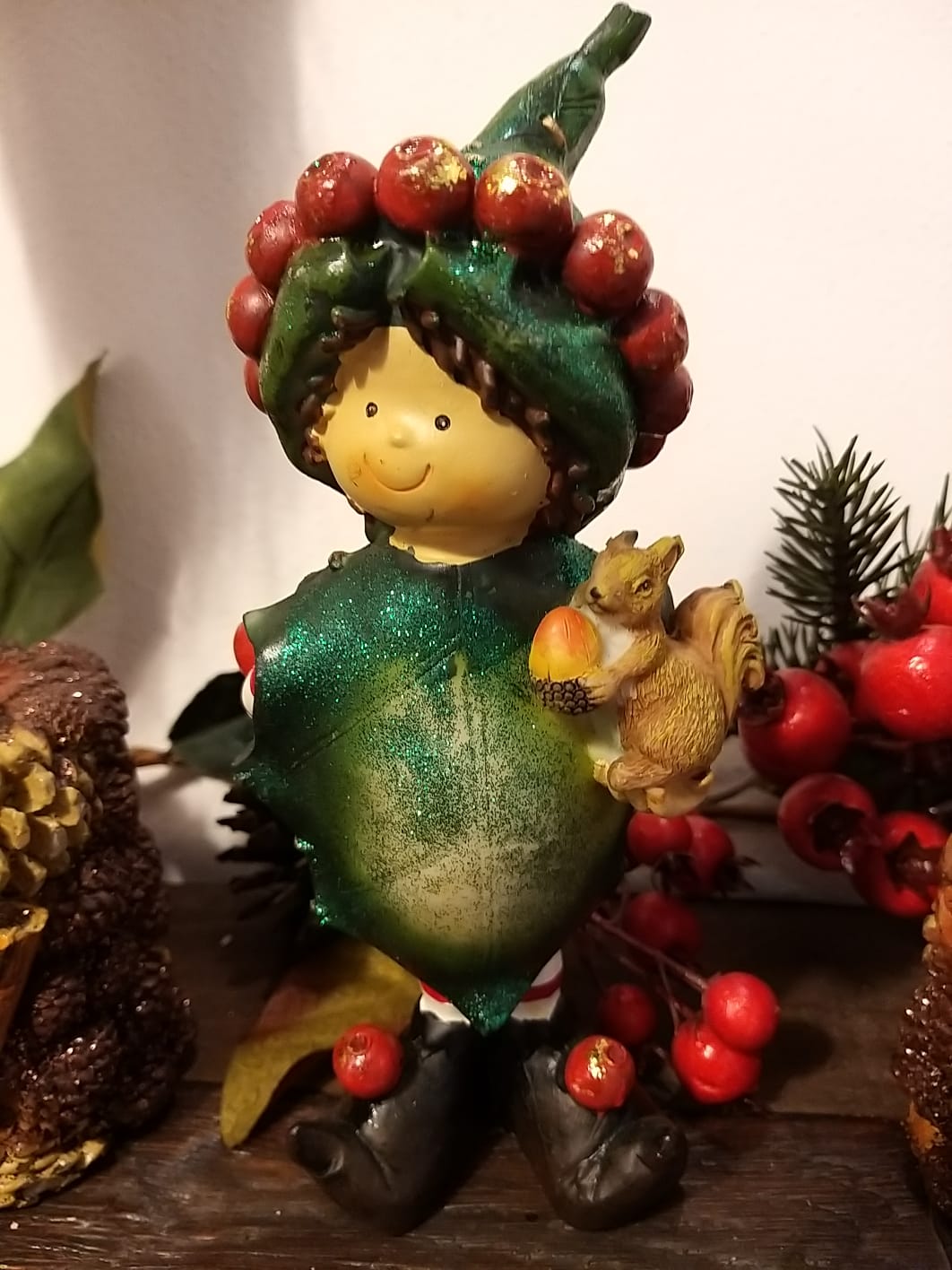 FOLLETTO BACCHE VERDE ROSSO