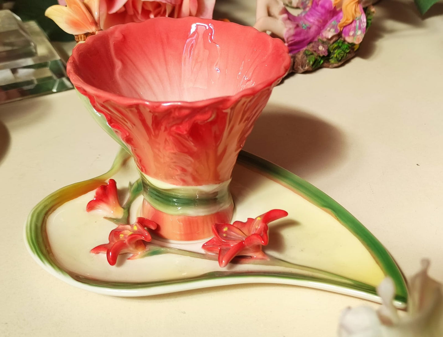 SET TAZZA E TEIERA GIGLIO - COLLEZIONE