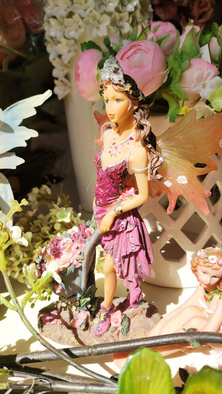 FATA CON FIORI