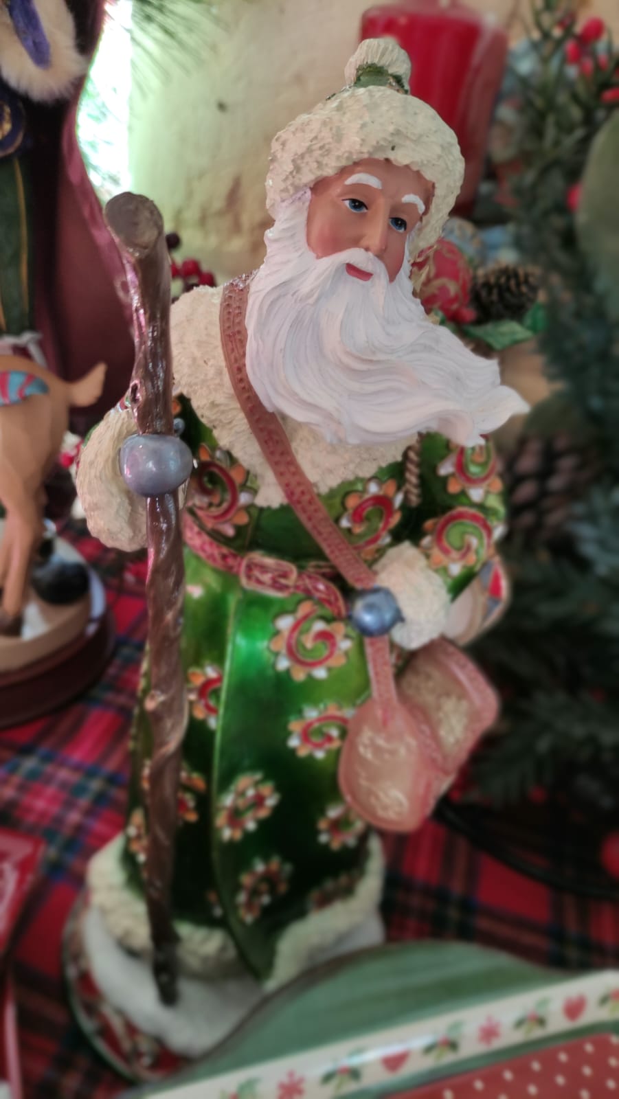 BABBO NATALE DA COLLEZIONE VERDE