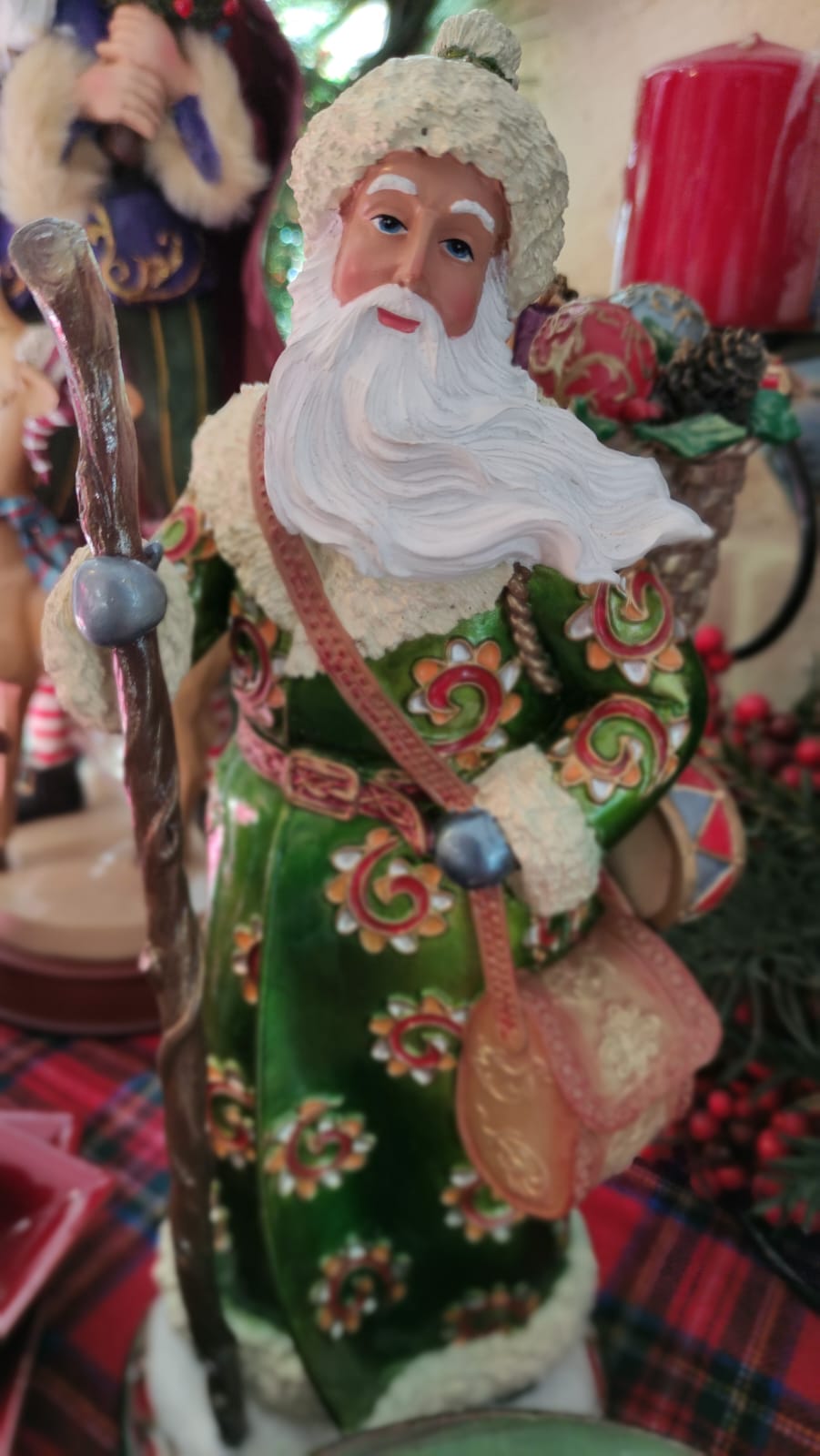 BABBO NATALE DA COLLEZIONE VERDE