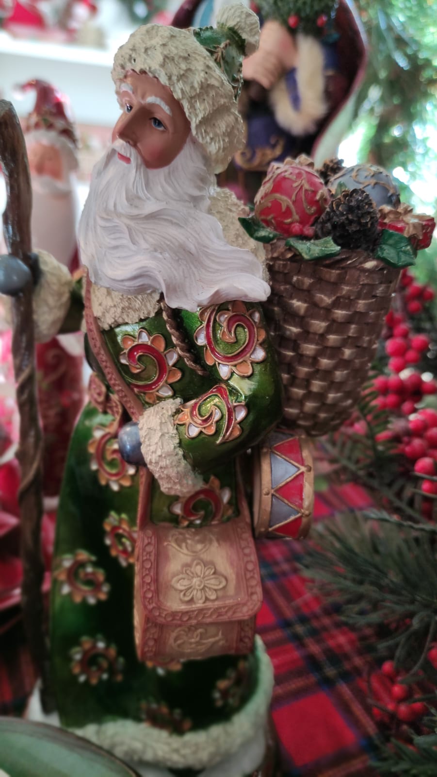 BABBO NATALE DA COLLEZIONE VERDE