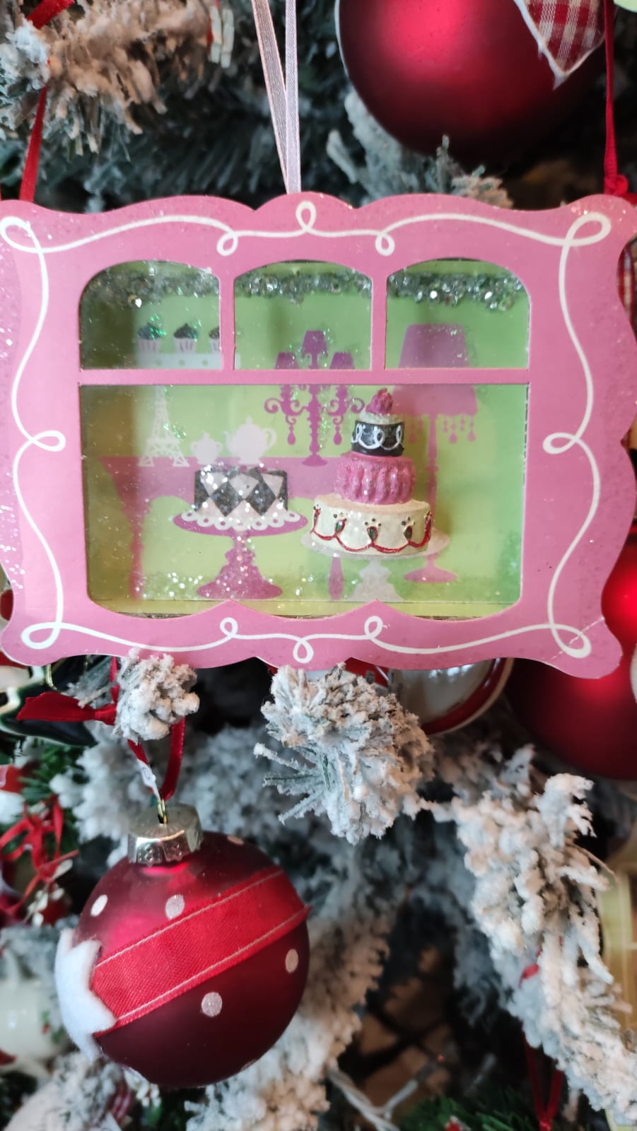 DECORAZIONE NATALIZIA ALBERO DI NATALE