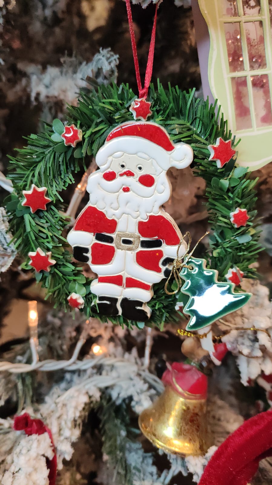 DECORAZIONE ALBERO DI NATALE ARTIGIANALE
