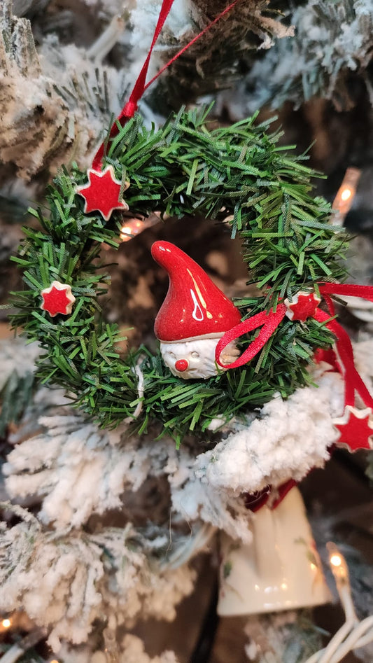 DECORAZIONE NATALIZIA ARTIGIANALE