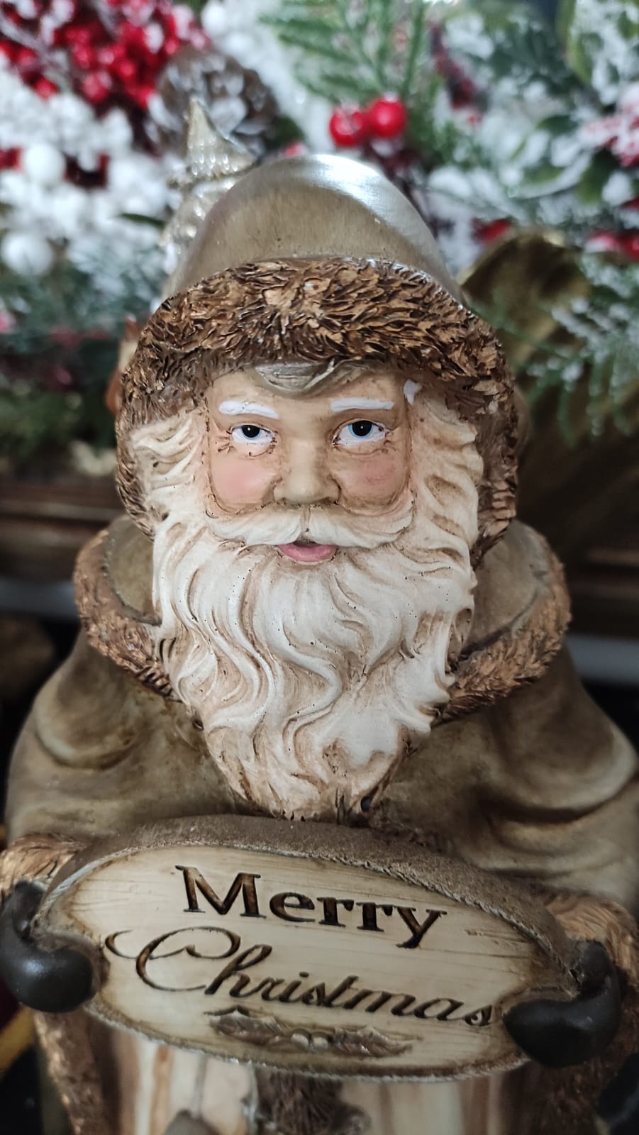 STATUETTA BABBO NATALE DA COLLEZIONE