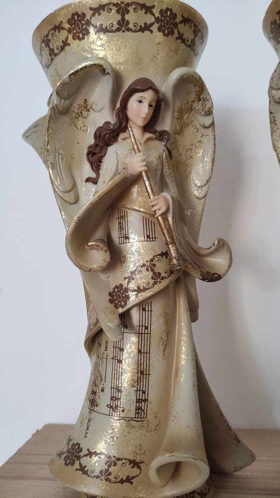 VASO NATALIZIO CON ANGELO SUONATORE
