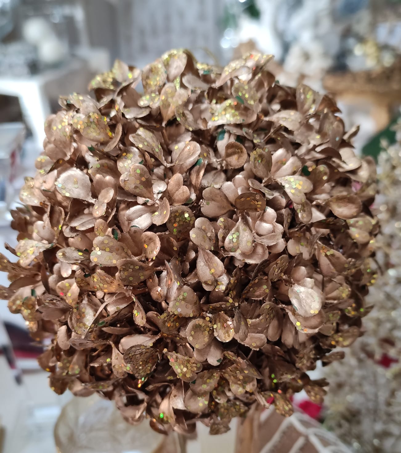 DECORAZIONE ORO PER ALBERO DI NATALE