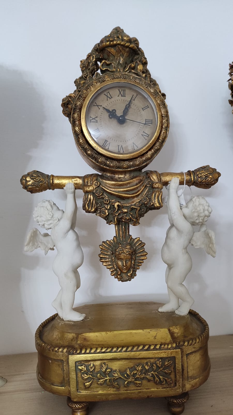 OROLOGIO CLASSICO CON ANGELO FOGLIA ORO