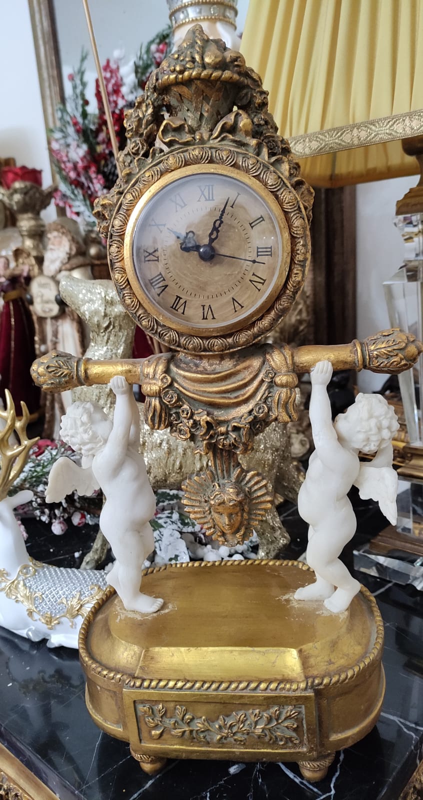 OROLOGIO CLASSICO CON ANGELO FOGLIA ORO