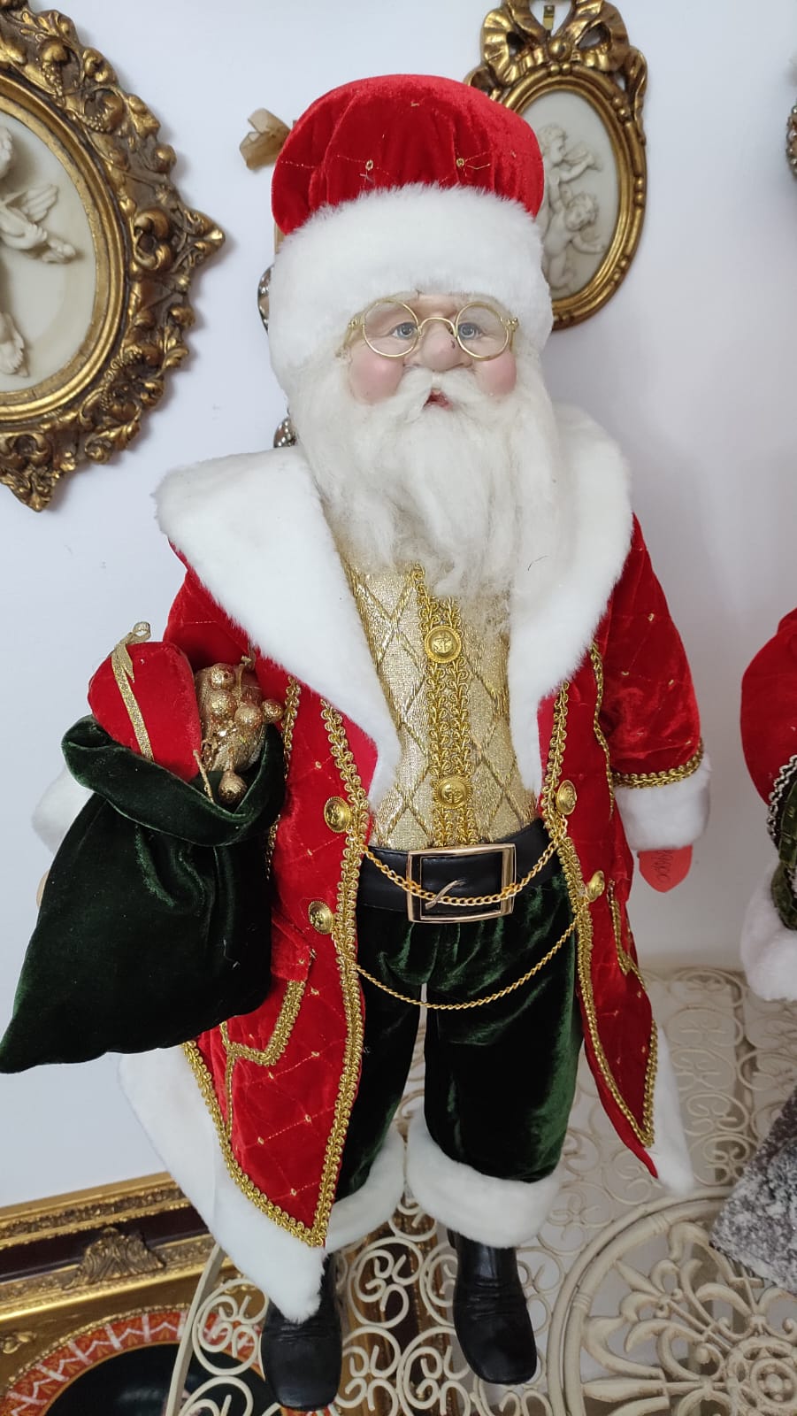 BABBO NATALE DA COLLEZIONE VELLUTO
