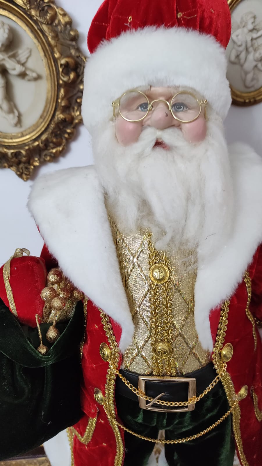 BABBO NATALE DA COLLEZIONE VELLUTO