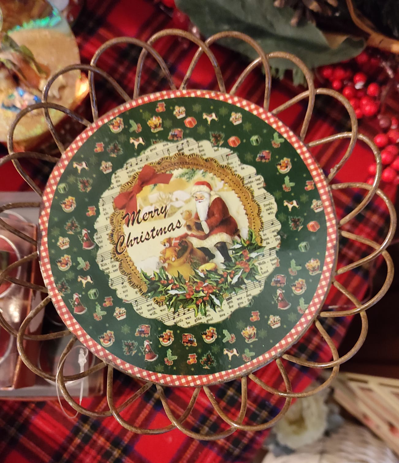 ALZATINA NATALIZIA TARTAN