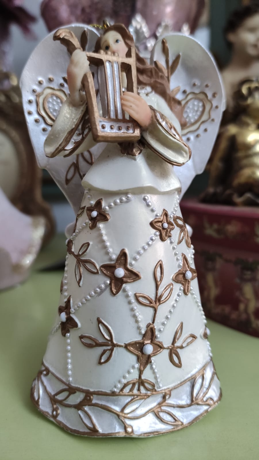 DECORAZIONE ANGELO ALBERO DI NATALE