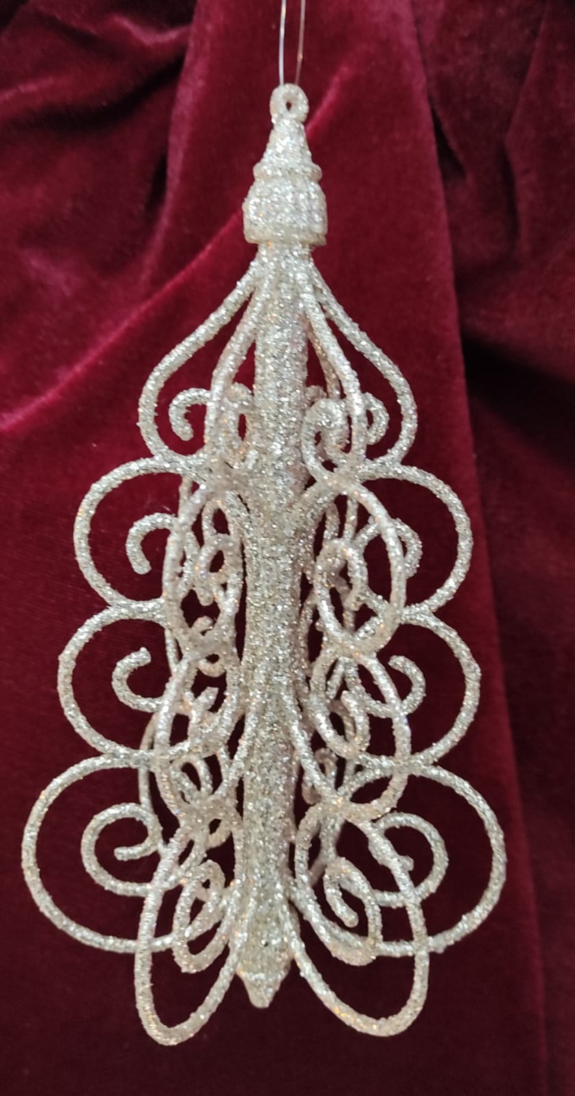 DECORAZIONE ALBERELLO GLITTER
