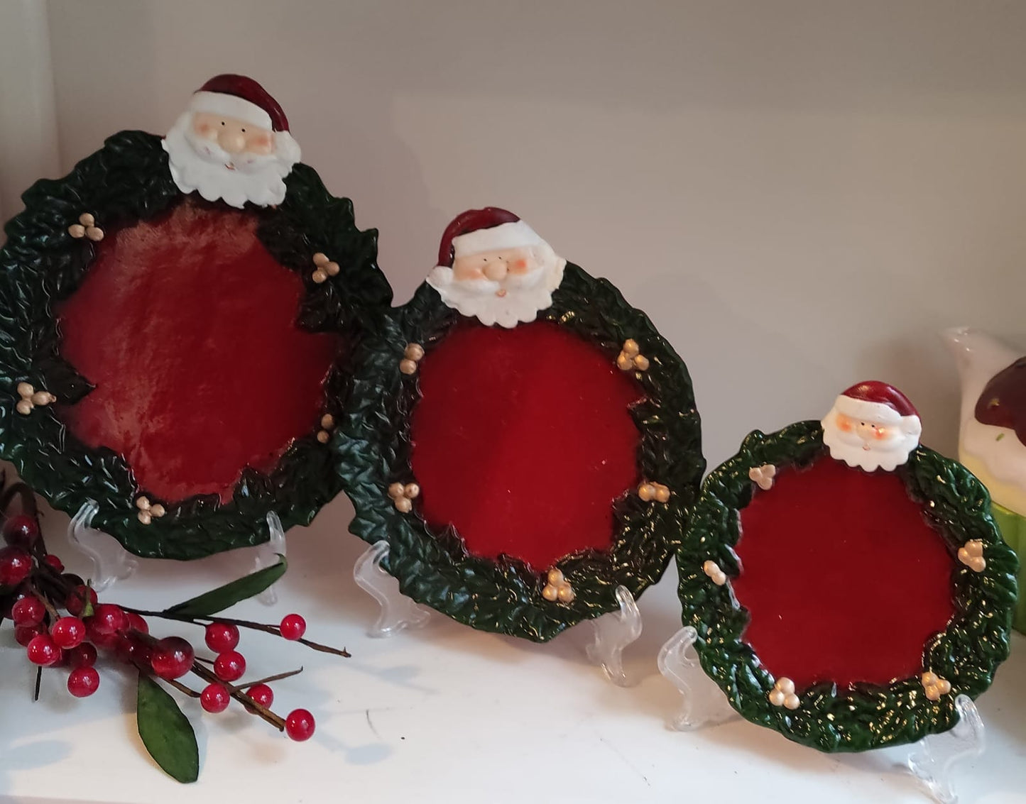 SET TRE PIATTINI PORTA CIOCCOLATINI