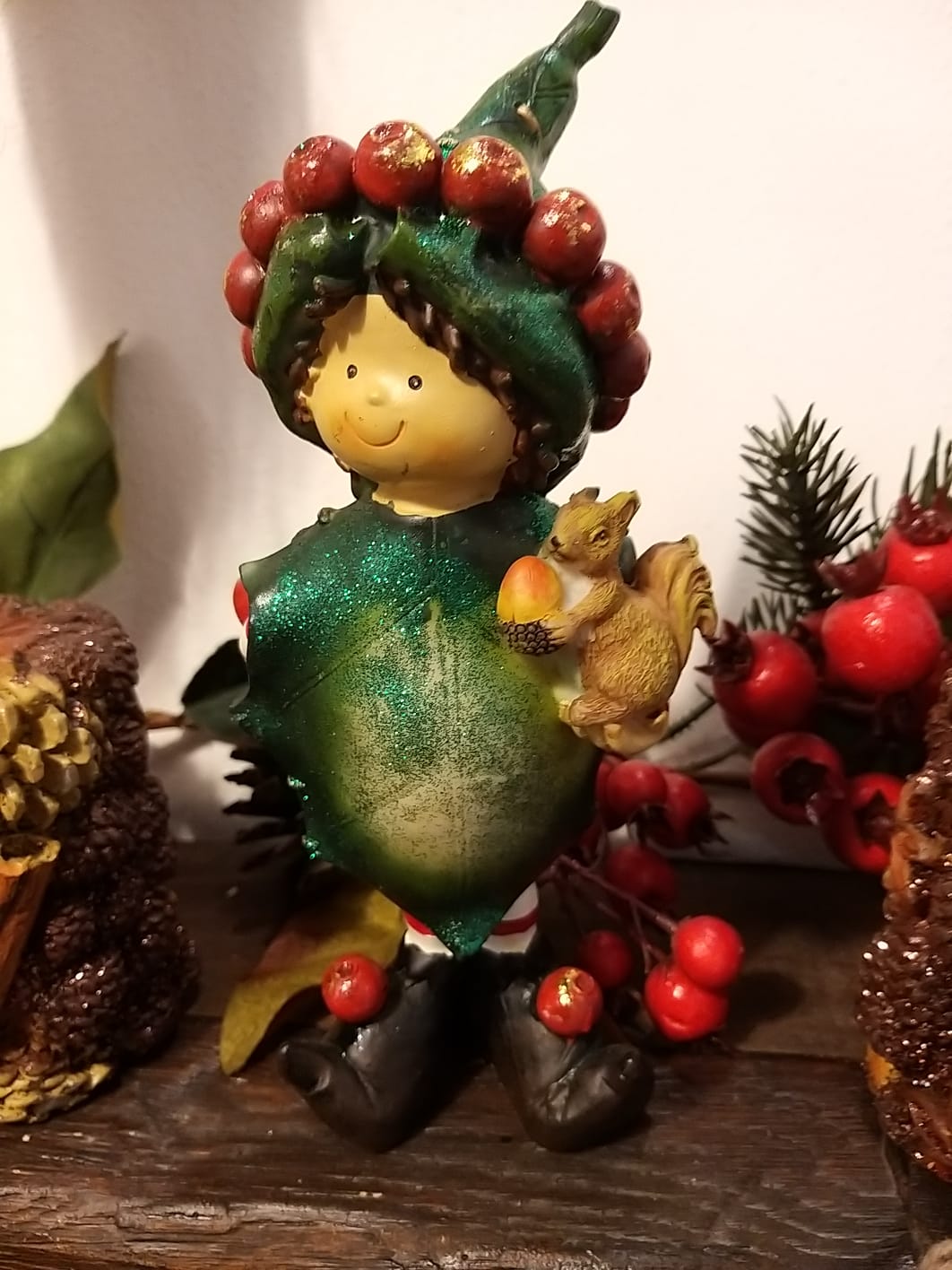 FOLLETTO BACCHE VERDE ROSSO
