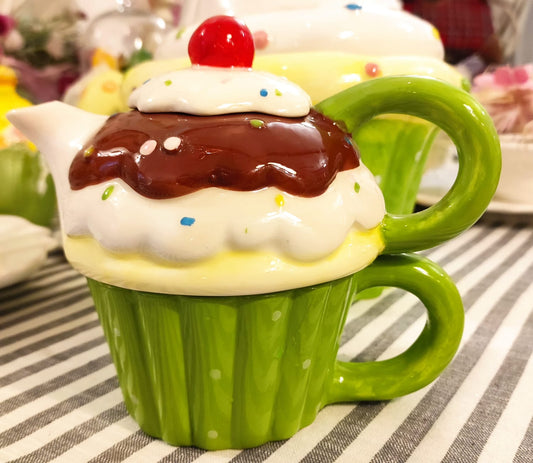 TEA FOR ONE -  TEIERA + TAZZA CUPCAKE