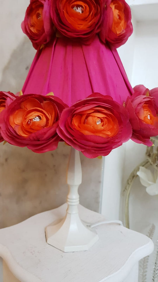 LAMPADA CON FIORI