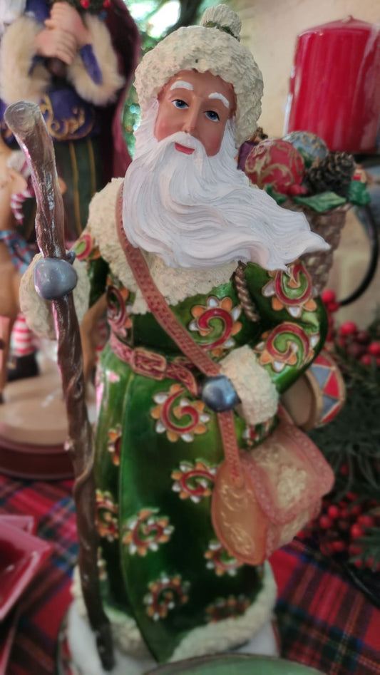 BABBO NATALE DA COLLEZIONE VERDE