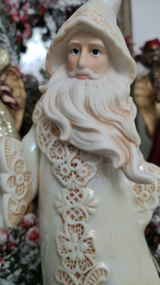 BABBO NATALE PORCELLANA DA COLLEZIONE