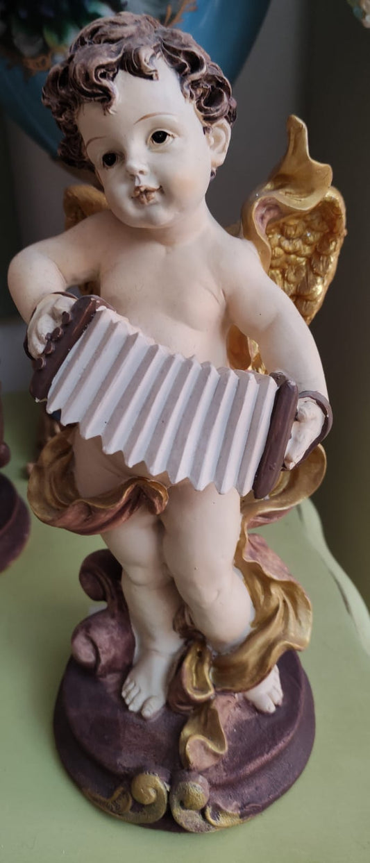 STATUETTA ANGELO MUSICISTA