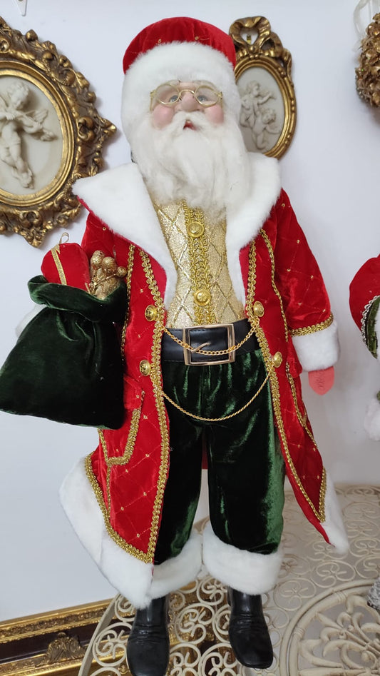 BABBO NATALE DA COLLEZIONE VELLUTO