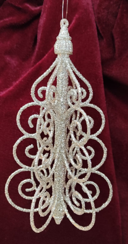 DECORAZIONE ALBERELLO GLITTER